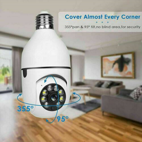 IR E27 Light Bulb Camera