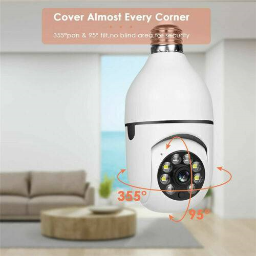 IR E27 Light Bulb Camera