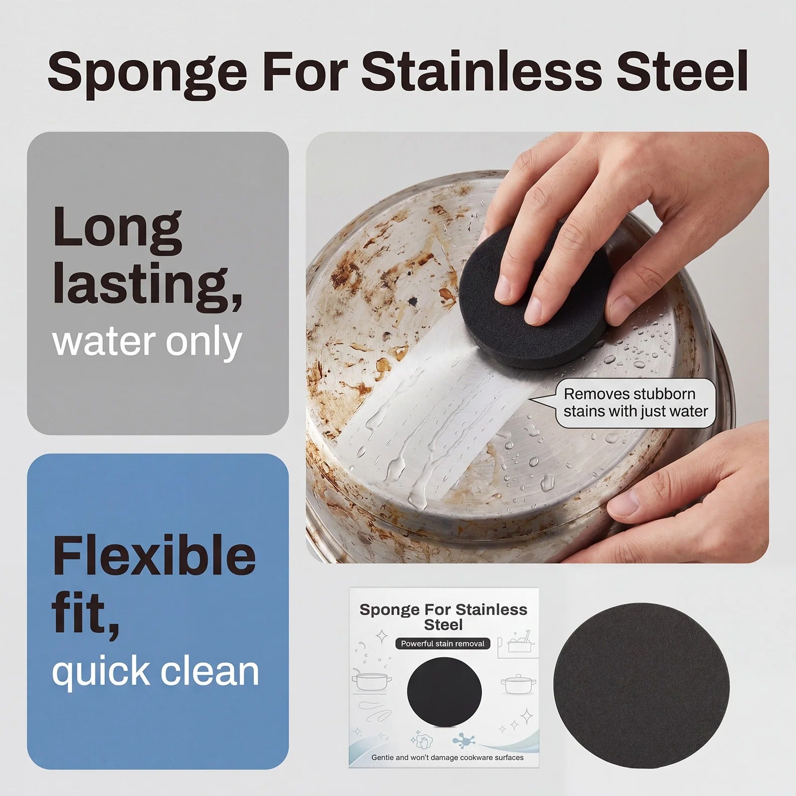 Stainless Steel Cleaning Sponge