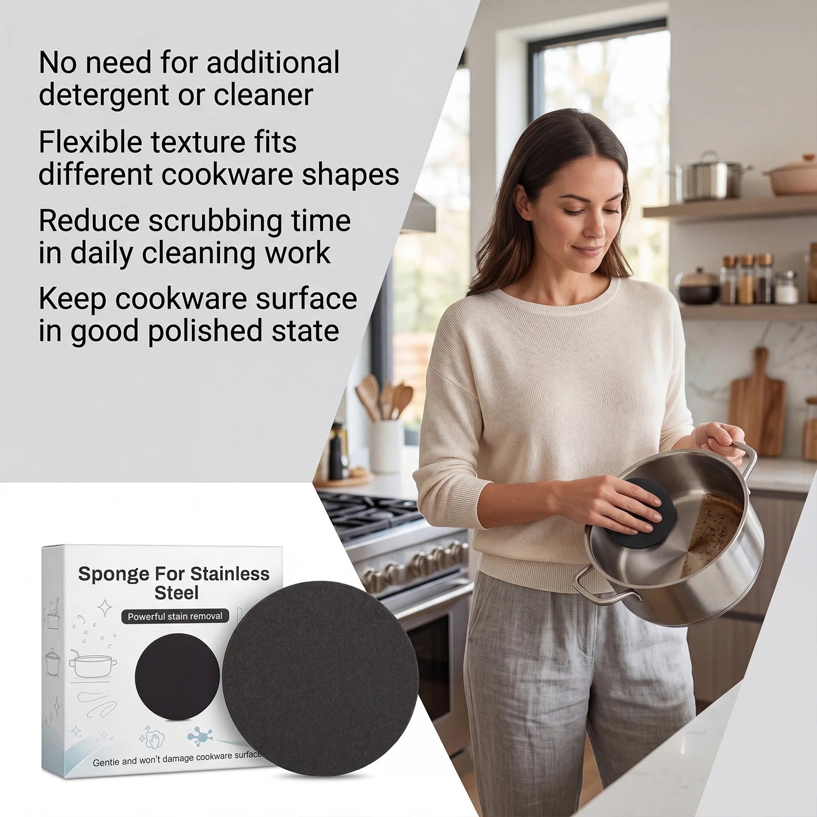Stainless Steel Cleaning Sponge