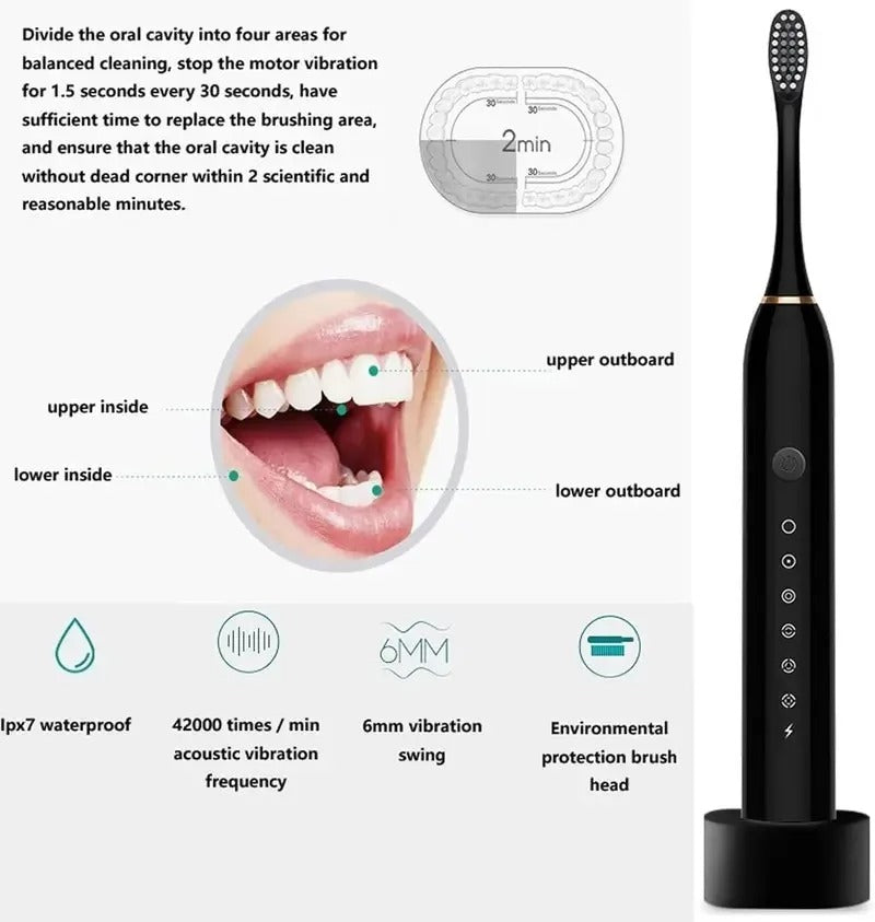 Electric Toothbrush for Adults