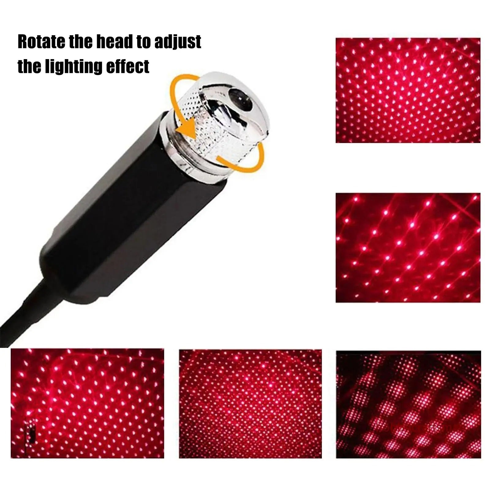 Car Roof Star Night Light