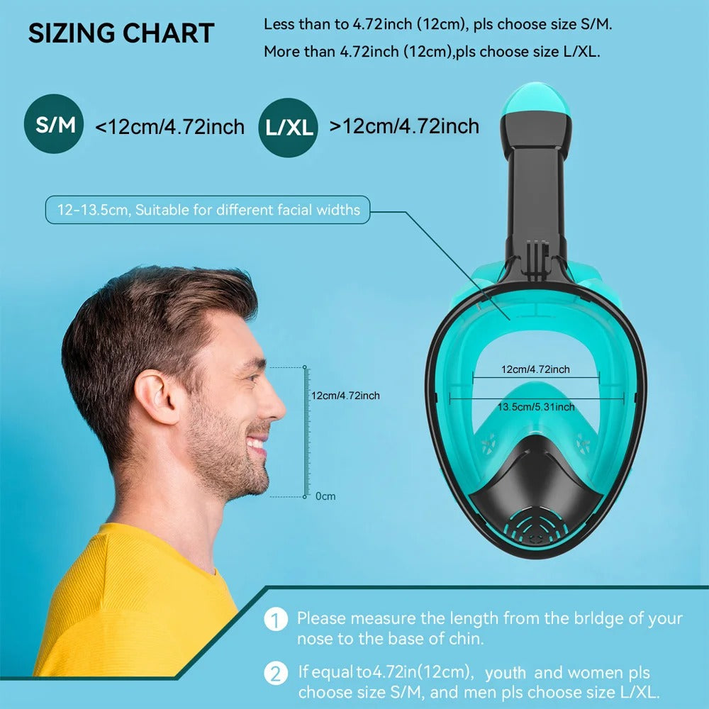 Silicone Diving Mask